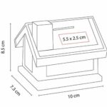 ALCANCÍA CASITA BLANCO TRASLUCIDO INF 030 B. (PLÁSTICO) - Image 3