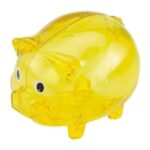 ALCANCÍA PUERQUITO AMARILLO TRASLUCIDO INF 040 Y (PLÁSTICO)