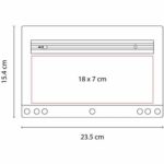 BOLSA PORTA LÁPICES SARGAS BLANCO FROSTY INF 210 B (VINIL) - Image 4