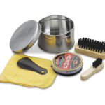 JUEGO LIMPIEZA CALZADO POLISH JLC1 PLATA (METAL / A100025 /  ARTICULOS PROMOCIONALES)