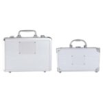 MALETÍN DE POKER BELLAGIO PLATA JM 004 (METAL ESTUCHE / PLÁSTICO FICHAS Y DADOS) - Image 3