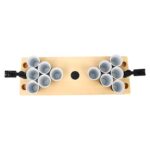 MINI PONG JERICO MADERA JM 065 (MADERA BASE / PLÁSTICO VASOS) - Image 2