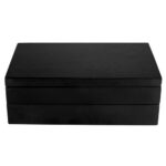 SET DE JUEGO HOFUF NEGRO JM 075 N (MADERA ESTUCHE / PLÁSTICO FICHAS Y DADOS) - Image 3