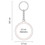 LLAVERO ANTI-STRESS PLATA K 100 S (PU) - Image 2