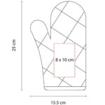 GUANTE PARA COCINA BLANCO KTC 004 (ALGODÓN) - Image 3