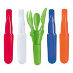 CUBIERTOS PICNIC ROJO KTC 009 R (PLÁSTICO) - Image 3