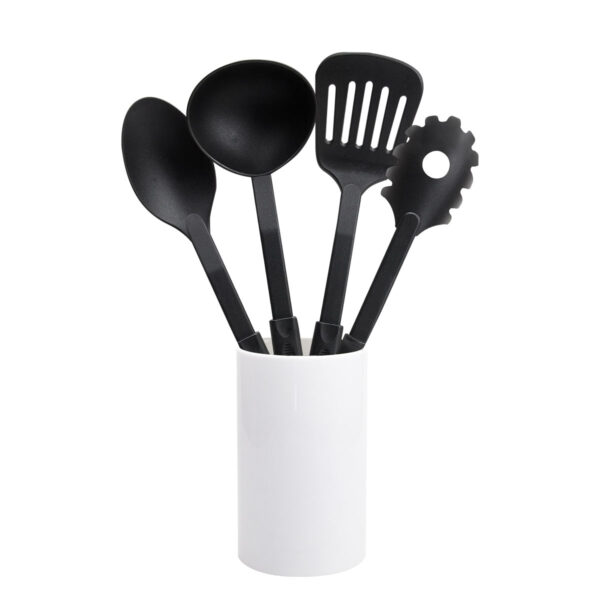 SET DE UTENSILIOS MERAN NEGRO KTC 021 N (PLÁSTICO) - Imagen 5