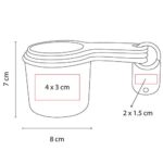 TAZA MEDIDORA ZARY BLANCO KTC 025 B (PLÁSTICO) - Image 4