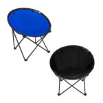 SILLA RUNDA AZUL KTC 034 A (POLIÉSTER SILLA / ACERO ESTRUCTURA) - Image 5