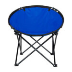 SILLA RUNDA AZUL KTC 034 A (POLIÉSTER SILLA / ACERO ESTRUCTURA) - Image 2