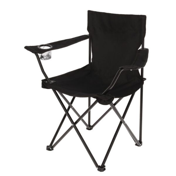 SILLA HARRISON NEGRO KTC 041 N (POLIÉSTER SILLA / ACERO ESTRUCTURA) - Imagen 3