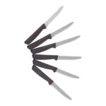 SET DE CUCHILLOS CORVI NEGRO KTC 100 (ACERO / MADERA / PLÁSTICO) - Image 2