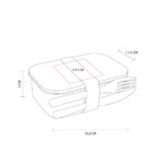 SET DE LONCHERA Y TERMO PLATA KTC 201 S (ACERO INOXIDABLE / BAMBÚ) - Image 8