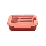 PORTAVIANDAS CHIZU ROJO KTC 604 R (PLÁSTICO) - Image 2