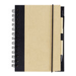 LIBRETA ECOLOGICA C/BOLIGRAFO ISIS LIB2043 BEIGE (CARTÓN / A120120 /  ARTICULOS PROMOCIONALES)