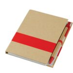 LIBRETA ECOLOGICA MOOD LIB3905 ROJO (CARTÓN / A120071 /  ARTICULOS PROMOCIONALES)