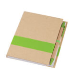 LIBRETA ECOLOGICA MOOD LIB3905 VERDE CLARO (CARTÓN / A120072 /  ARTICULOS PROMOCIONALES)