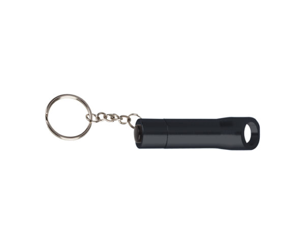 LLAVERO DESTAPADOR TROYA LLD4334 NEGRO (Aluminio)