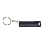 LLAVERO DESTAPADOR TROYA LLD4334 NEGRO (ALUMINIO / A150117 /  ARTICULOS PROMOCIONALES)