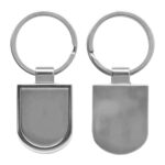 LLAVERO METALICO ESCUDO LLM1510 PLATEADO (METAL / A150033 /  ARTICULOS PROMOCIONALES)