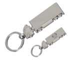 LLAVERO METALICO CAMION LM9 PLATEADO (METAL / A150059 /  ARTICULOS PROMOCIONALES) - Image 3