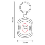 LLAVERO SWAP ROJO M 1040 R (PLÁSTICO) - Image 2