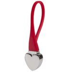 LLAVERO LOVE ROJO M 2040 (HULE / METAL)