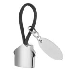 LLAVERO CASA CON PLACA NEGRO M 2060 N (HULE / METAL) - Image 4