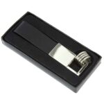 LLAVERO ARUM NEGRO M 3100 N (CURPIEL / METAL) - Image 2