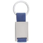 LLAVERO CASPIO AZUL M 5813 A (METAL / TELA)