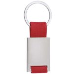 LLAVERO CASPIO ROJO M 5813 R (METAL / TELA)
