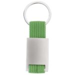 LLAVERO CASPIO VERDE M 5813 V (METAL / TELA)