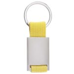 LLAVERO CASPIO AMARILLO M 5813 Y (METAL / TELA)