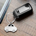 LLAVERO CARRO ELEUSIS PLATA M 63270 S (METAL) - Image 2