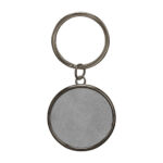 LLAVERO ROMA GRIS M 6860 G (CURPIEL / METAL)