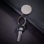 LLAVERO ROMA NEGRO M 6860 N (CURPIEL / METAL) - Image 3