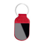 LLAVERO AMARAL ROJO M 6880 R (CURPIEL / METAL)