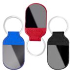 LLAVERO AMARAL NEGRO M 6880 N (CURPIEL / METAL) - Image 3