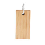 LLAVERO CON NOTAS LOURO BEIGE M 7474 BE (BAMBÚ / METAL) - Image 4