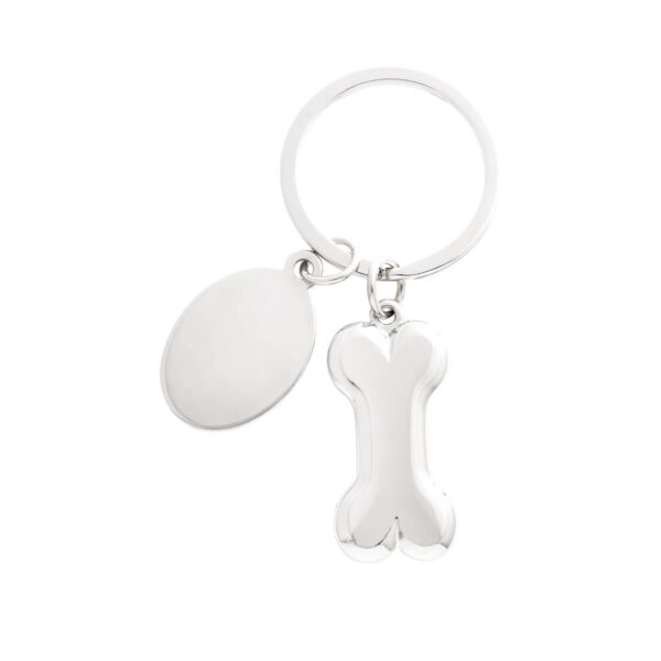 LLAVERO DOGGY PLATA M 7981 S (METAL)