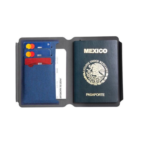 PORTA PASAPORTE GIRIS GRIS M 80123 G (CURPIEL) - Imagen 6