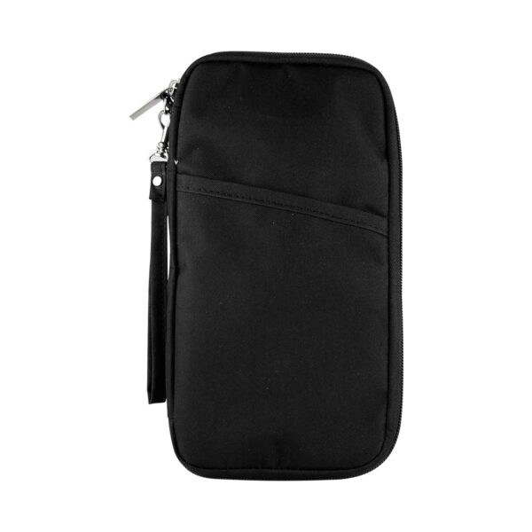 PORTA PASAPORTE SKANA NEGRO M 80640 N (POLIÉSTER) - Imagen 4