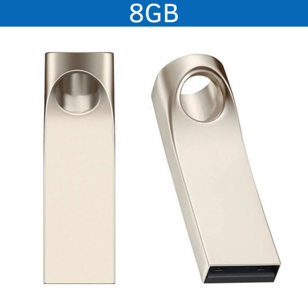 MEMORIA USB VERONA 8GB (USB141-U) PLATA