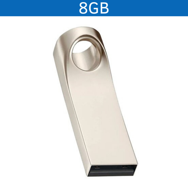 MEMORIA USB VERONA 8GB (USB141-U) PLATA - Imagen 2