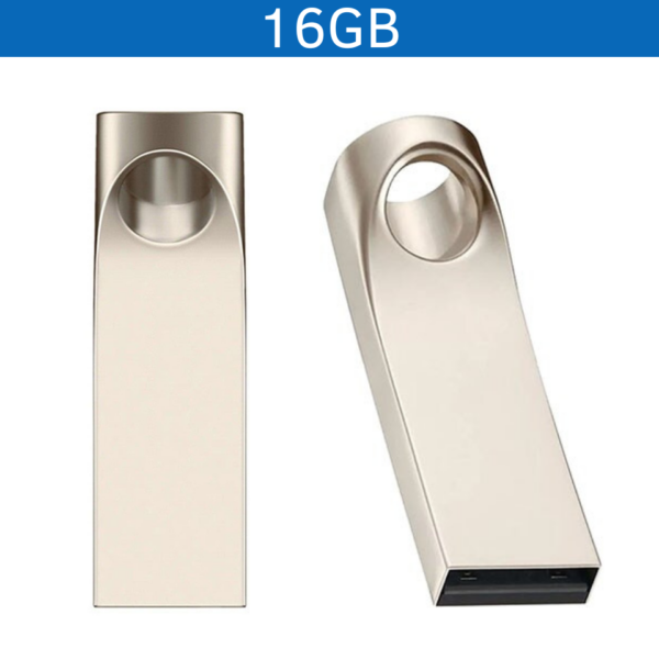 MEMORIA USB VERONA 16GB (USB230-U) PLATA