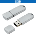 MEMORIA USB IRON 8GB (USB122-U) PLATA - Image 2