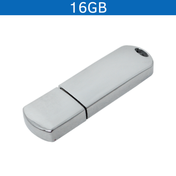 MEMORIA USB IRON 16GB (USB241-U) PLATA