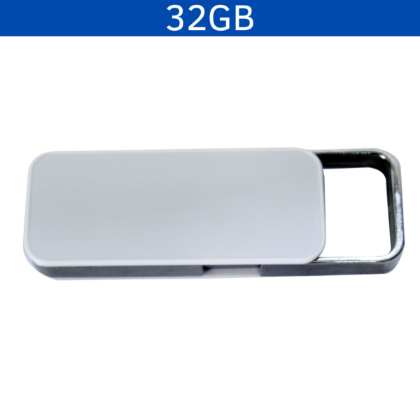 MEMORIA USB CLIC 32GB (USB104-U) BLANCO