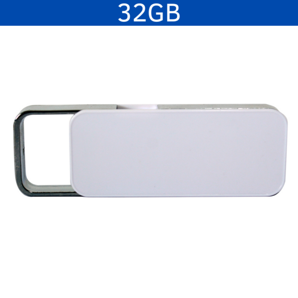 MEMORIA USB CLIC 32GB (USB104-U) BLANCO - Imagen 2