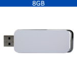 MEMORIA USB CLIC 8GB (USB143-BL-U) BLANCO - Image 4